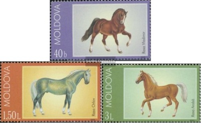 Mołdawia 2002. Fauna. Konie**