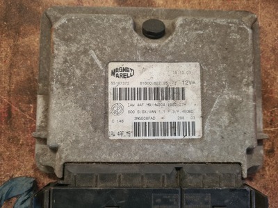 Бортовий комп'ютер fiat seicento 1.1 55187372 iaw4af.m9 фото №1