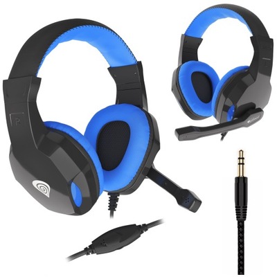 HEADSET GRACZA SŁUCHAWKI Z MIKROFONEM KONSOLA PS4