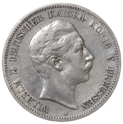 5 marek - Wilhelm II - Niemcy - 1898 rok