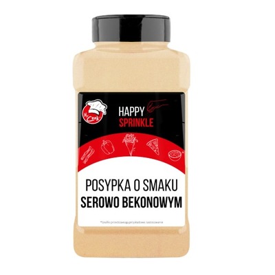 Posypka smak Serowo Bekonowy 600g Zakręcona Frytka