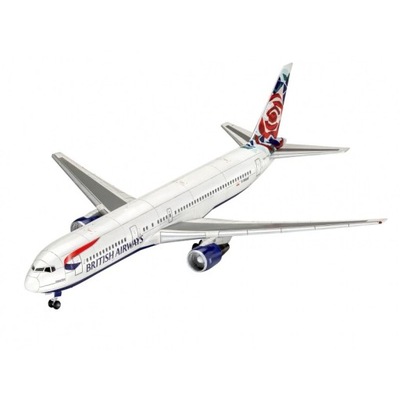 Model plastikowy samolot Boeing 767-300ER British Airways Chelsea Rose