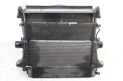 Радіатор вентилятор jeep grand cherokee wk фото №1