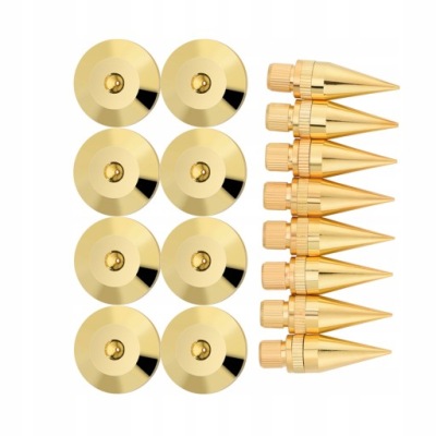 ZESTAW 8 SZT KOLCAMI ZESTAW NÓŻEK DO GŁOŚNIKÓW POD 36X6MM