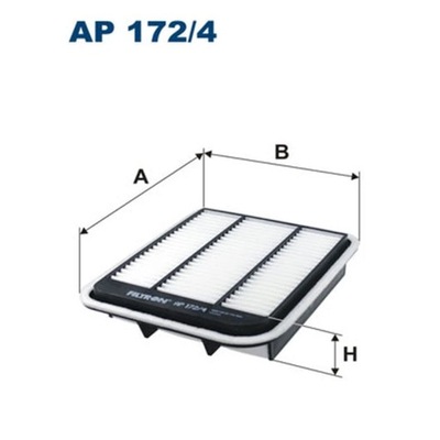 FILTRO AIRE FILTRON AP 172/4  