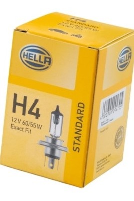 HELLA STANDARD LEMPUTĖ REFLEKTORIUS H4 60/55 W 12V P43T-38 