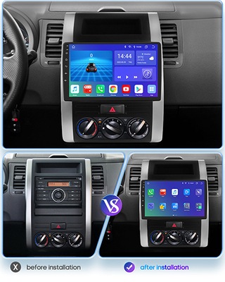 RADIO ANDROID NISSAN X-TRAIL II 2007-14 SIM 4/64GB  