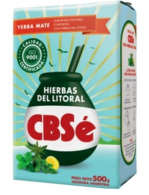 Yerba mate CBSe Hierbas del Litoral 500g Orzeźwia