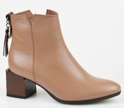 Kordel Botki Beżowe 2144 r.36