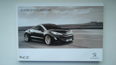 PEUGEOT RCZ LIBRO MANTENIMIENTO FRANCIA MANUAL MANTENIMIENTO RCZ FRANCUSKA 2010R  