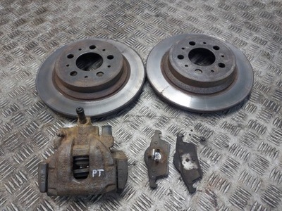 Тормозные диски тормозные задняя + тормозные колодки + суппорт правый задняя s60 i фото №1