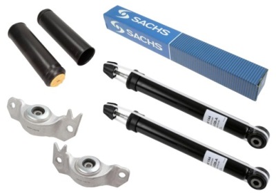 Sachs 2x амортизатори + захист + подушки безпеки opel insignia a задня фото №1