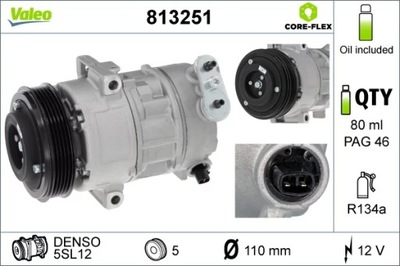 VALEO 813251 КОМПРЕСОР КОНДИЦІОНЕРА