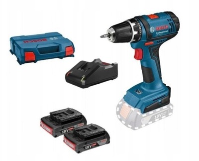 Wiertarko-wkrętarka Bosch professional GSR 180LI 2 x 2,0 Ah
