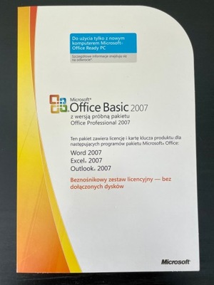 Office 2007 Basic PL