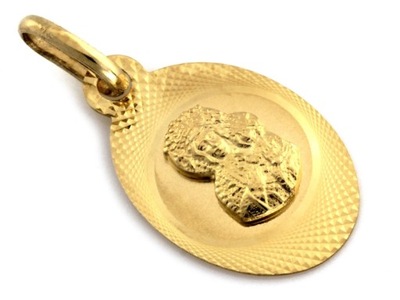Diamentowany medalik z Matką Boską Częstochowską