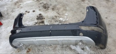 Kia sportage iv 16- бампер задняя задний pdc фото №1