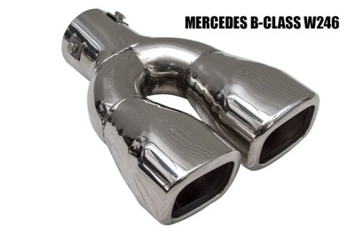 MERCEDES B-CLASS W246 2014-2018 POR FACELIFTINGU TERMINAL DE ESCAPE 32-55 MM  