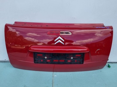 Citroen c3 pluriel кришка багажника задня kjf czerwona фото №1