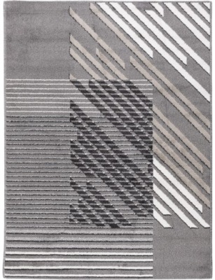 Dywan 120 x 160 cm szary