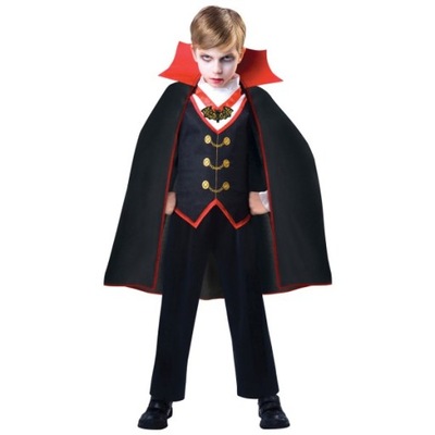 Kostium Dracula Wampir Halloween 10-12 lat