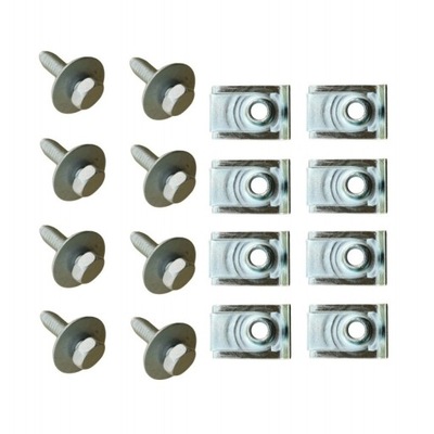 Клипсы защита двигателя nissan note micra primastar фото №1