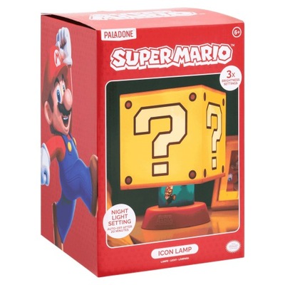 Question Block Lampka Nocna Super Mario