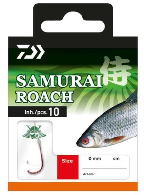Przypony Daiwa Samurai Biała ryba 10-0.16mm 60cm