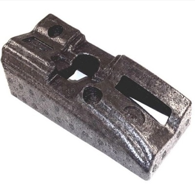 Абсорбер пена бампера vw cc задняя правая фото №1