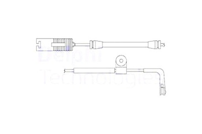 DELPHI ДАТЧИК ZUŻYCIA КОЛОДОК ТОРМОЗНЫХ ПЕРЕД BMW 5 E39 2.0-4.9