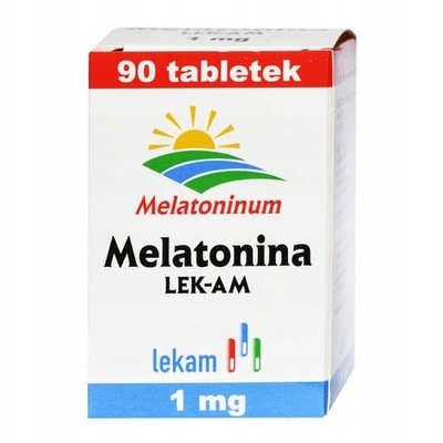 Melatonina 1 mg LEK-AM na dobry sen 90 tabletek