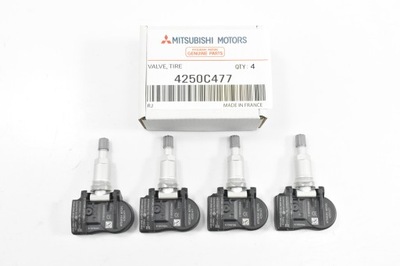 4 PIEZAS SENSOR DE PRESIÓN NEUMÁTICOS TPMS 4250C477 CITROEN C-ZERO C4 AIRCROSS 2012+  