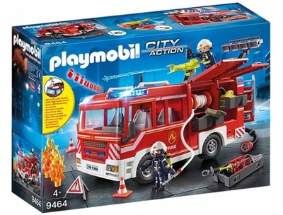 Playmobil City Action 9464 Pojazd ratowniczy Wóz strażacki Straż Pożarna