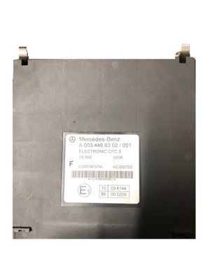 Блок управления бортовой компьютер cpc3 cpc 3 mercedes mp4 фото №1