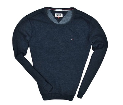 TOMMY HILFIGER Logowana Bluza Męska Crewneck / L