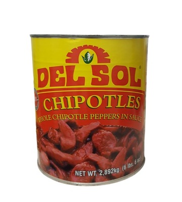 Papryka chilli chipotle DEL SOL 2,892kg