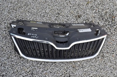 Решітка радіатора решітка радіатора skoda rapid 5ja фото №1