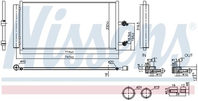 NISSENS 941291 SKRAPLACZ, AIR CONDITIONING  