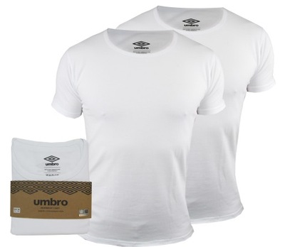 UMBRO Koszulka t-shirt bawełna 2PAK SLIM FIT r. M