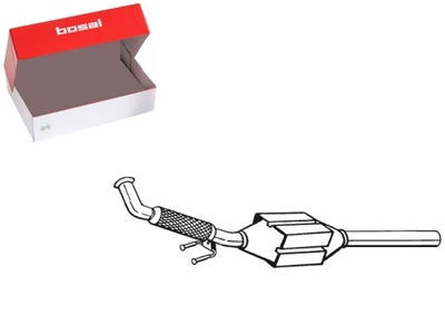 Катализатор vw california t5 camper multivan v transporter v 2.5d фото №1