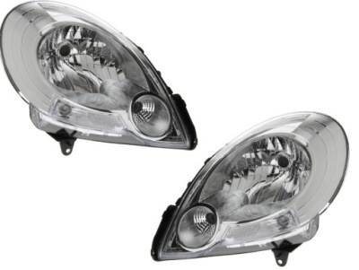 Renault kangoo 2 ii 08-13 комплект фари l+p фото №1