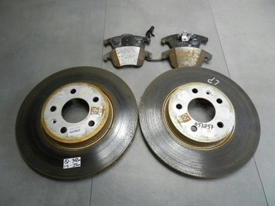 Audi a5 8t гальмівні диски гальмівні колодки перед 8k0615301 фото №1