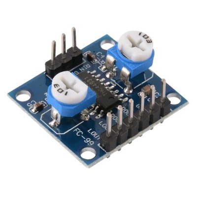 Moduł wzmacniacz audio 2x5W RMS klasa D stereo 2.5-5V PAM8406 potencjometry