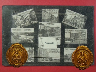 ca.1910 Przemyśl Leporello,Lux Express S290