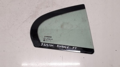 Renault fluence скло правий задня трикутник фото №1