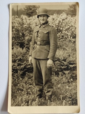 Zdjęcie żołnierz WH Niemcy Rzesza Wojna