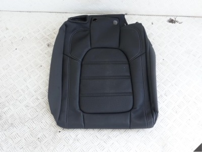 Porsche macan шкіра спинка оббивка задня czarna фото №1