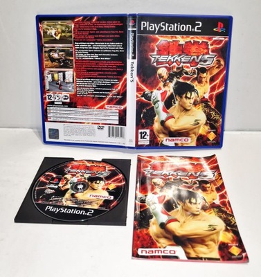 Gra TEKKEN 5 PS2 ZADBANA PŁYTA -5