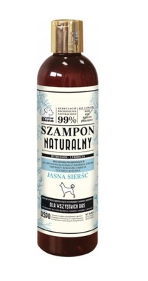 SUPER BENO Szampon naturalny Jasna sierść 300ml