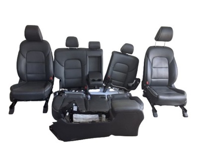 Kia sportage iv шкіра сидіння заднє сидіння вентильовані комплект з тунель фото №1